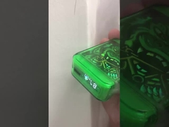 LED 16ml E sıvı E sigara D65 ile 9000 Puffs Tek Kullanımlık Vape